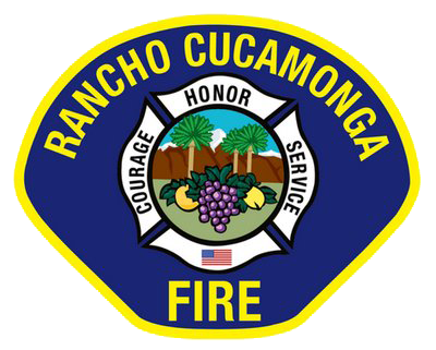 Rancho Cucamonga Fire. Courage, Honor, Service.